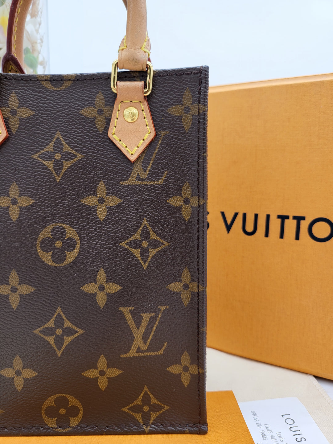 LOUIS VUITTON SAC PLAT MONOGRAM RFID