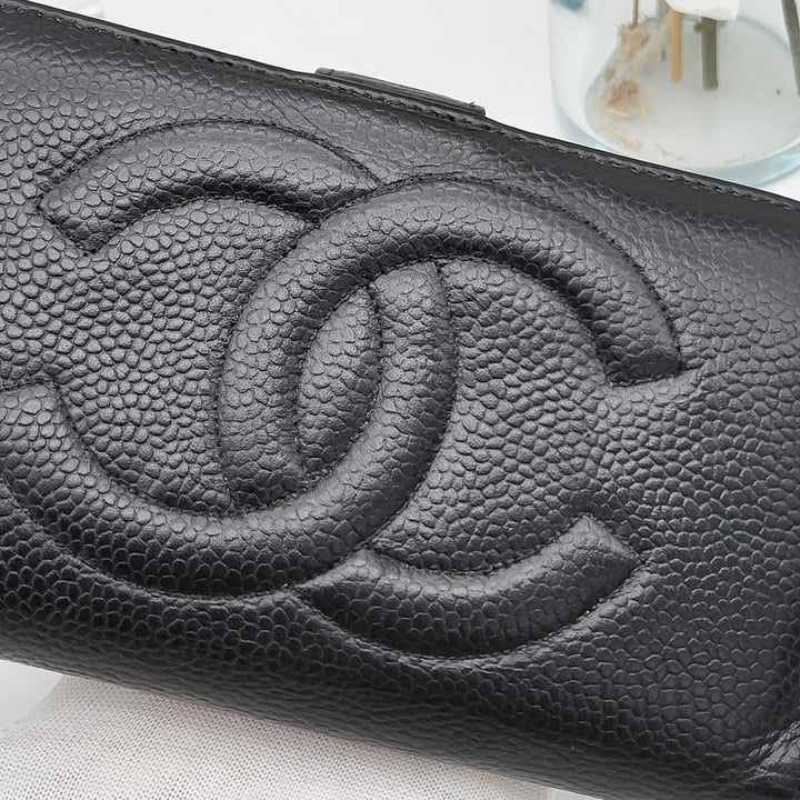 CHANEL CAVAIR TIMELESS WALLET