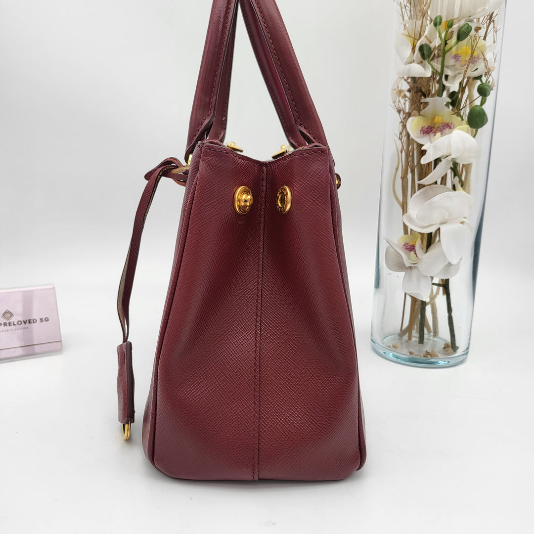 PRADA SAFFIANO SMALL 2 WAY BAG