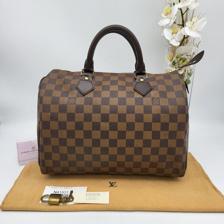 LOUIS VUITTON SPEEDY 30 DAMIER