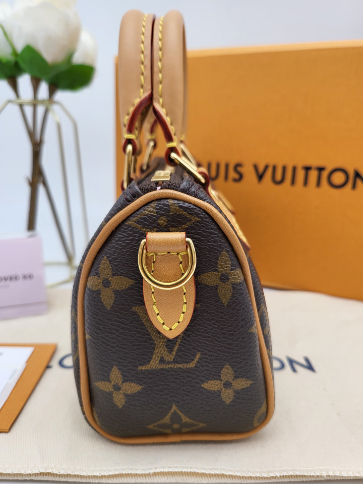 LOUIS VUITTON NANO SPEEDY VIVIENNE MONOGRAM