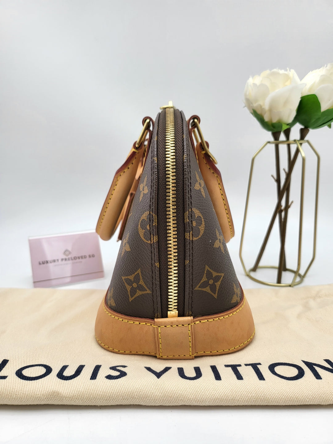 LOUIS VUITTON ALMA BB MONOGRAM