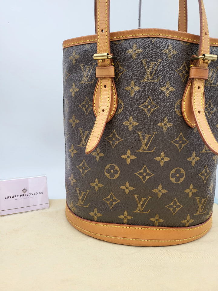LOUIS VUITTON BUCKET PM MONOGRAM