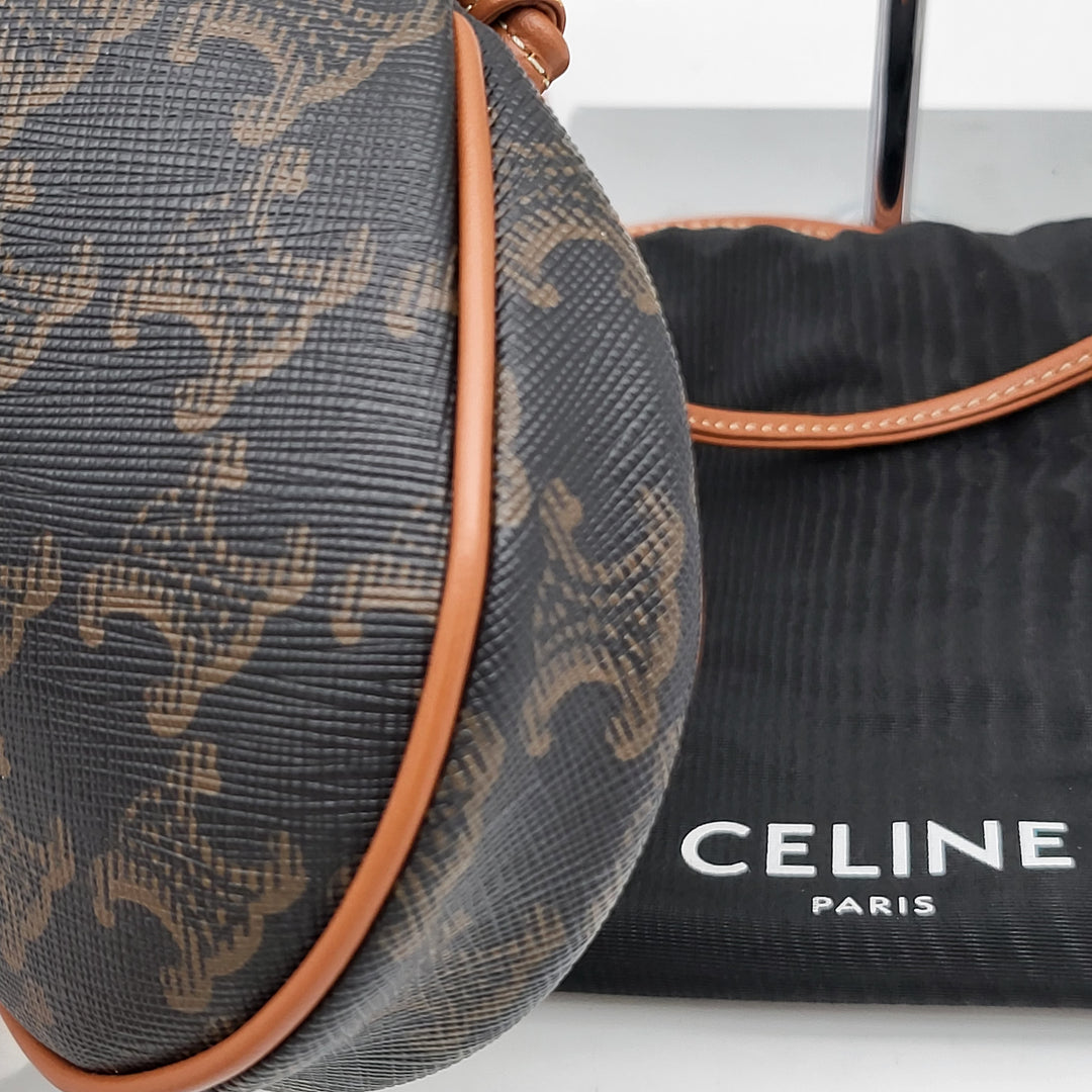 CELINE TRIOMPHE WALLET ON STRAP