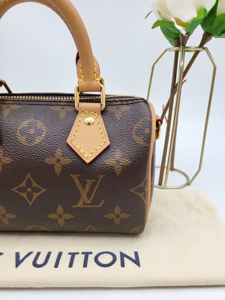 LOUIS VUITTON NANO SPEEDY MONOGRAM