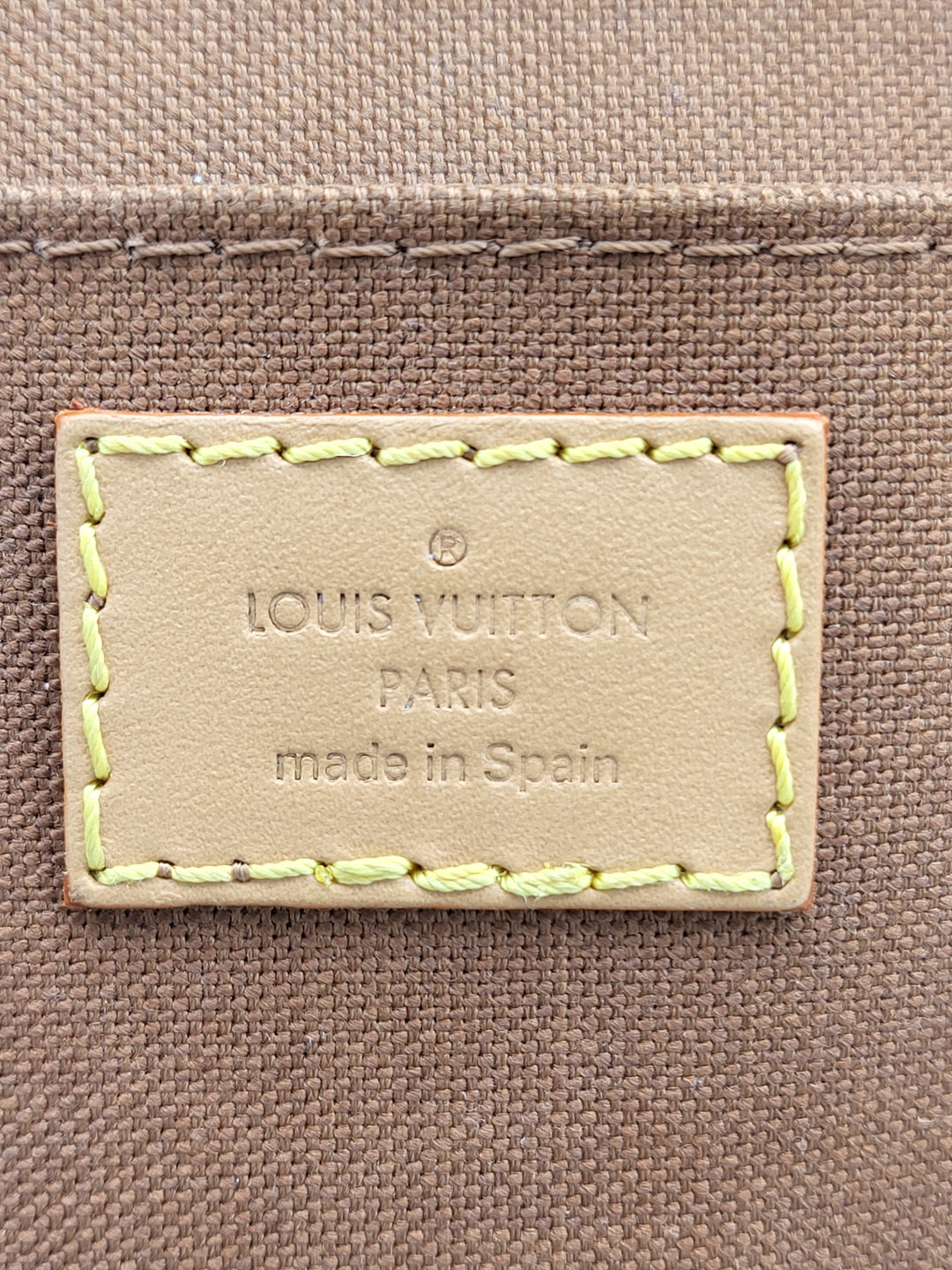 LOUIS VUITTON SAC PLAT MONOGRAM RFID