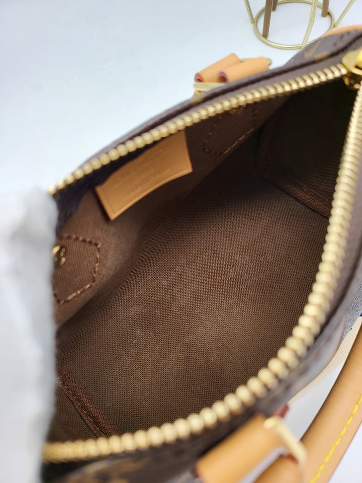 LOUIS VUITTON NANO SPEEDY MONOGRAM