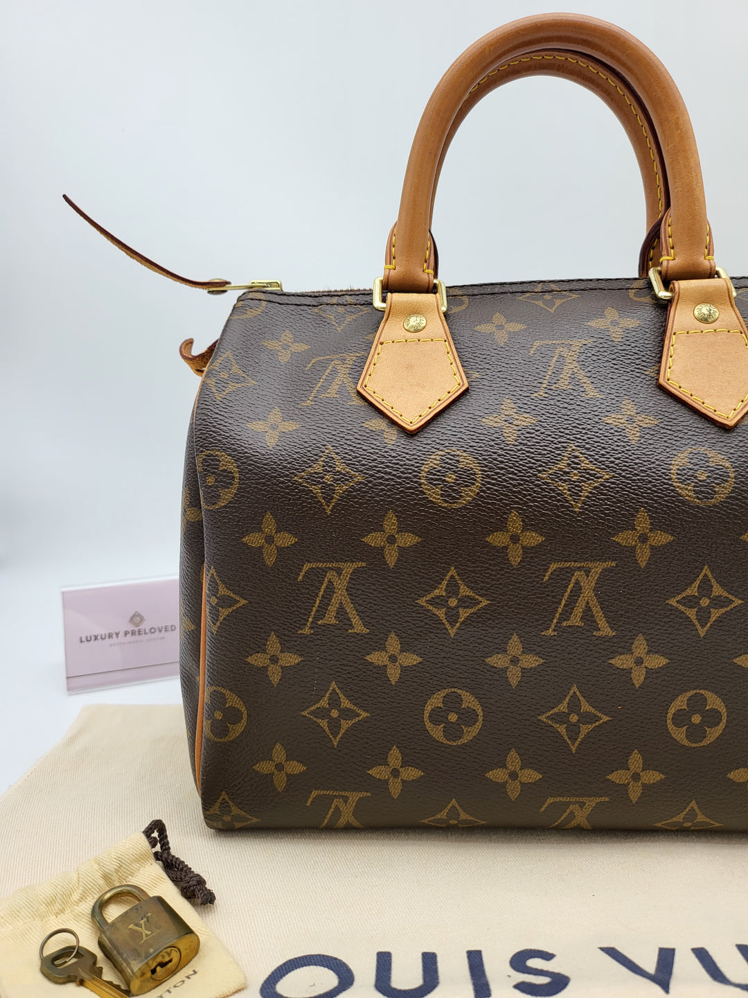 LOUIS VUITTON SPEEDY 25 MONOGRAM