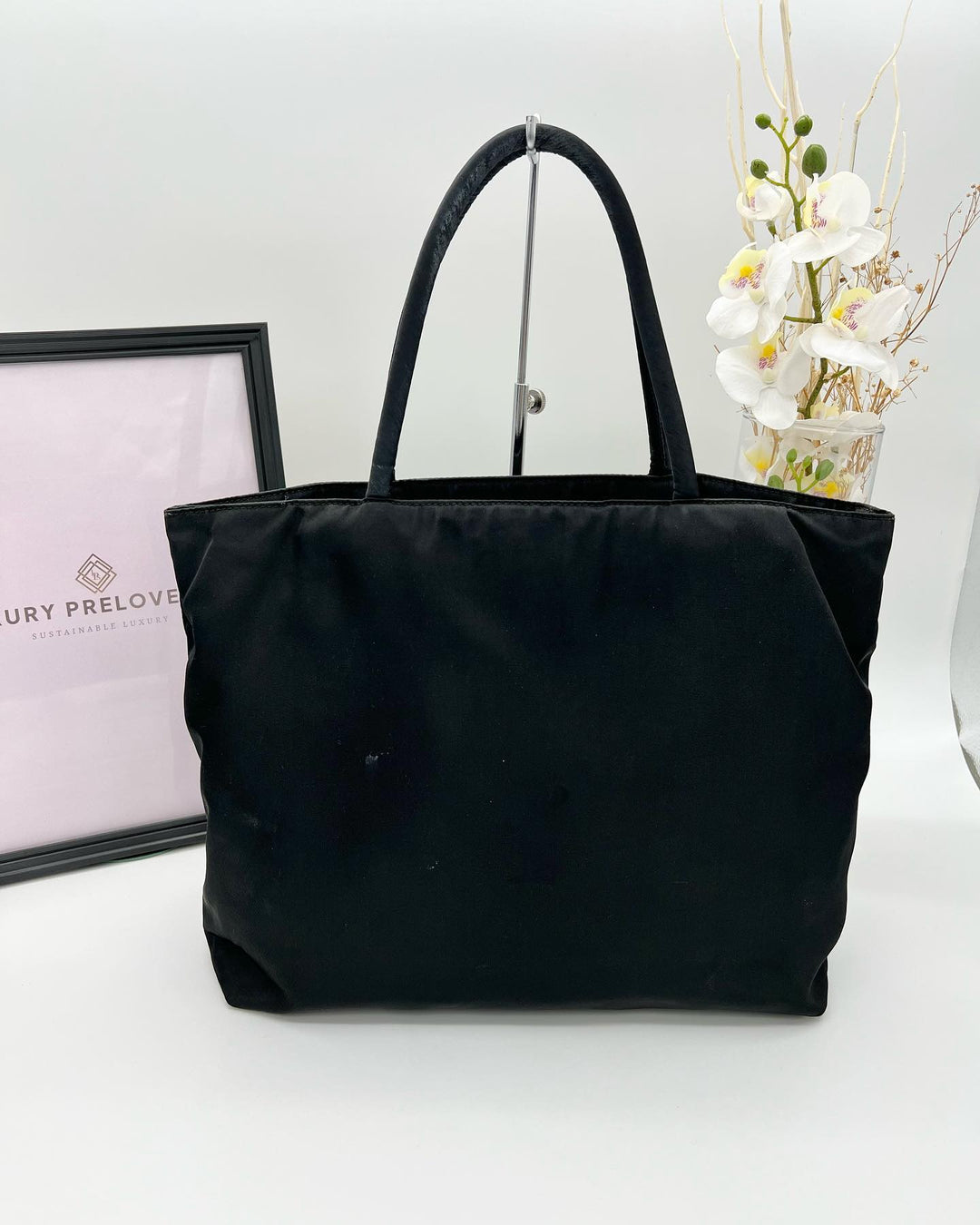 PRADA VINTAGE NYLON TOTE BAG