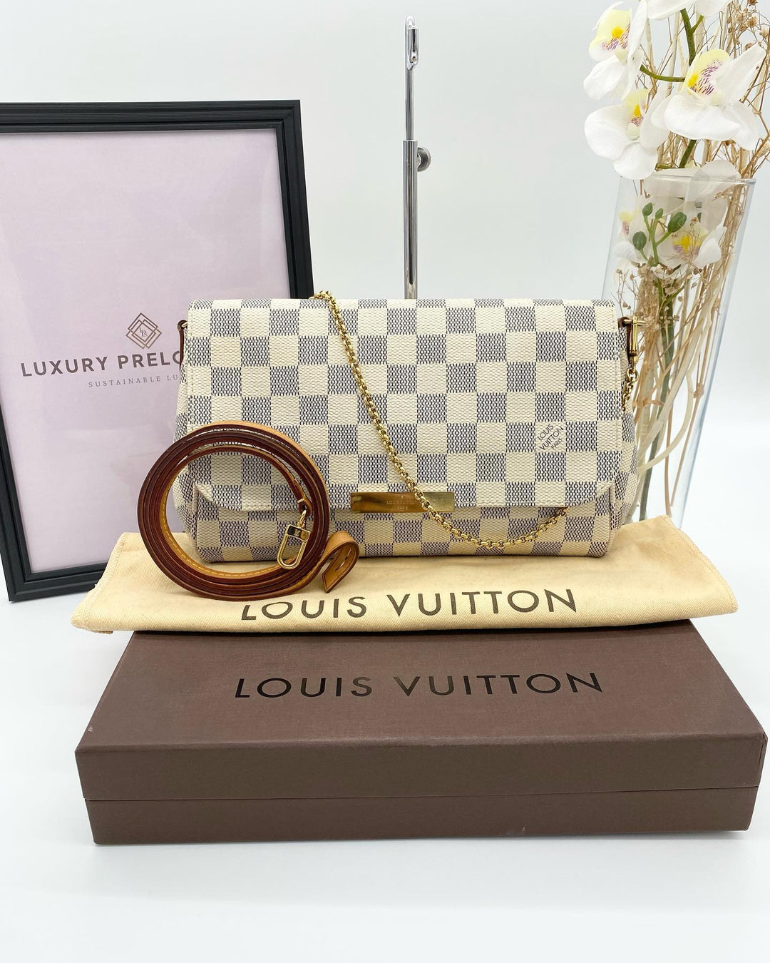 LOUIS VUITTON FAVOURITE MM AZURE