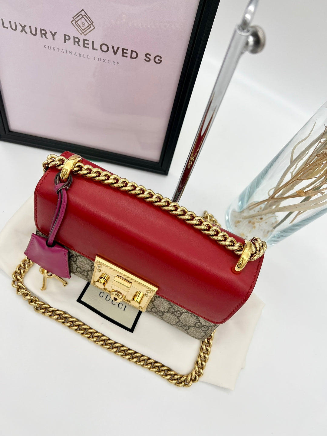 GUCCI PADLOCK GG SUPREME SMALL BAG