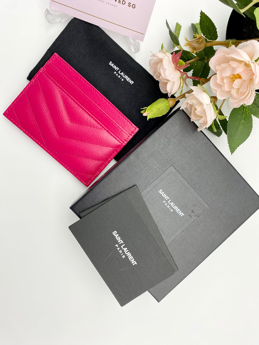 YVES SAINT LAURENT CARD HOLDER