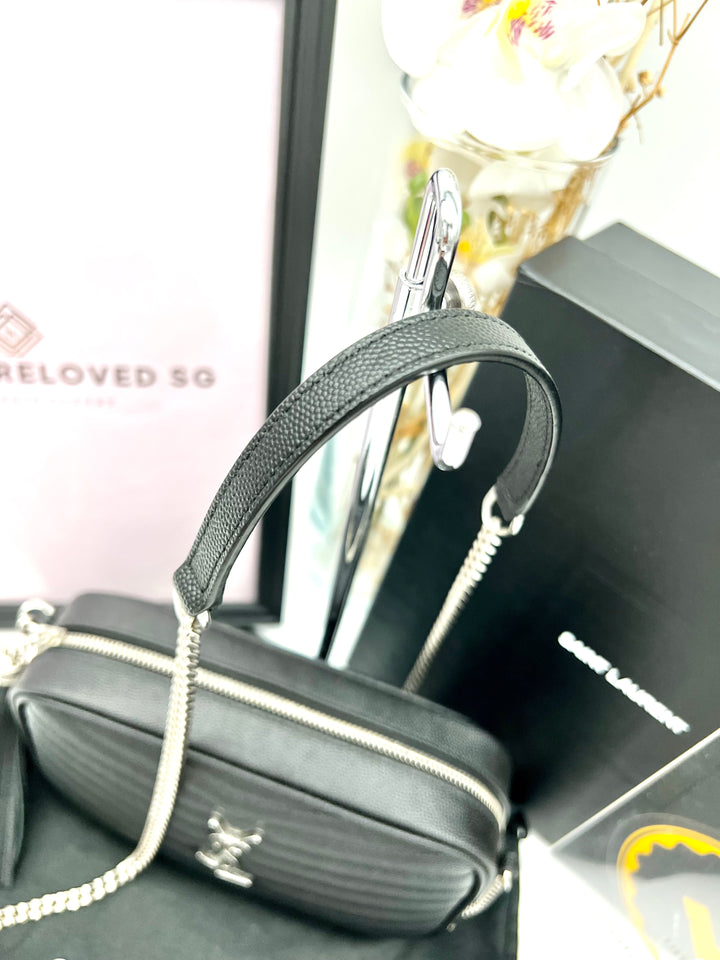 YVES SAINT LAURENT LOU MINI CAMERA BAG MONOGRAM