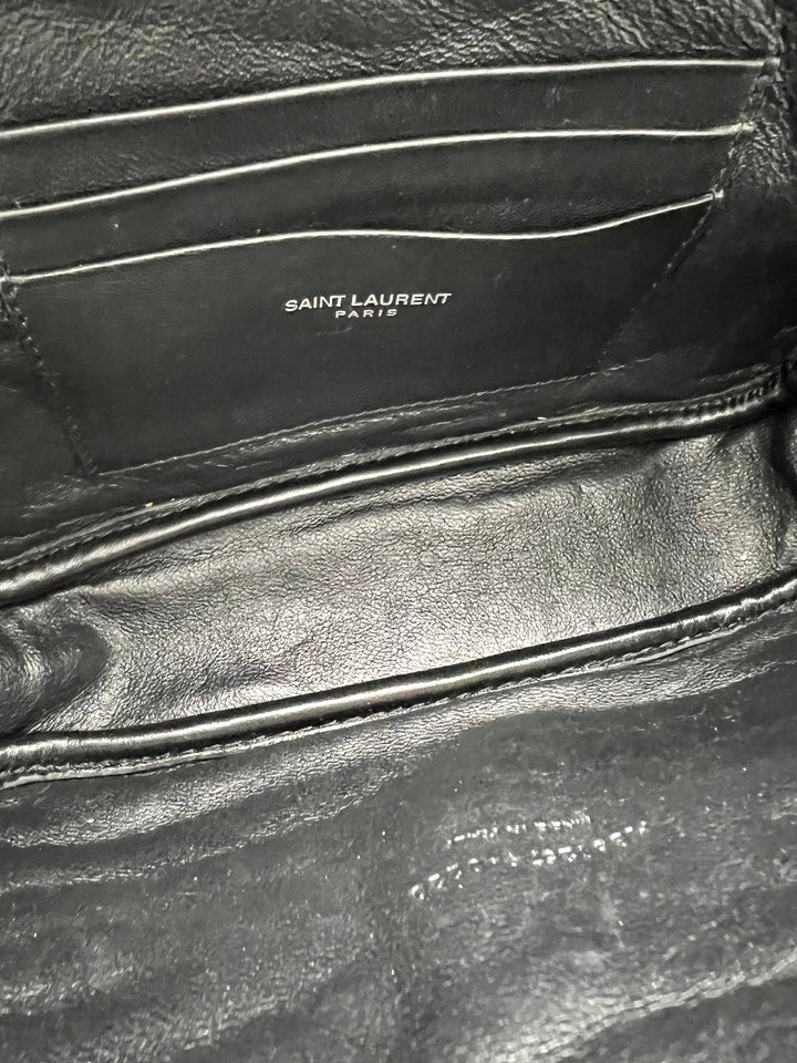 YVES SAINT LAURENT LOU MINI CAMERA BAG MONOGRAM