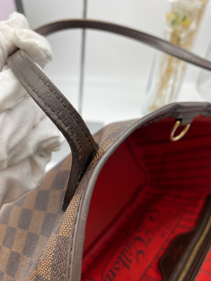 LOUIS VUITTON NEVERFULL PM DAMIER EBENE