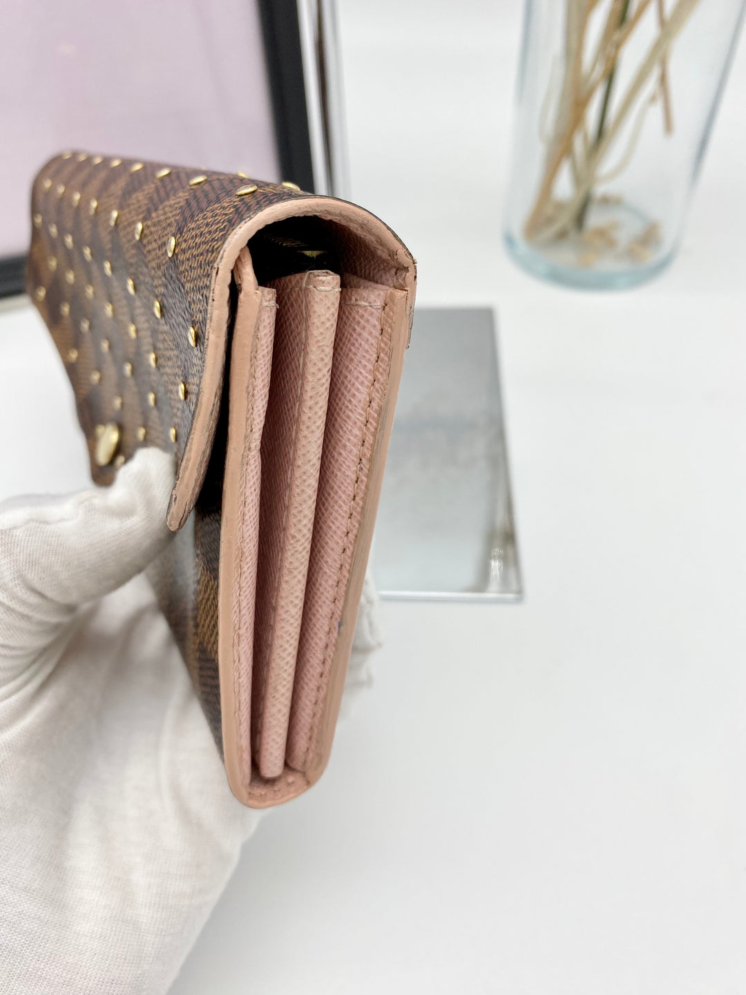 LOUIS VUITTON SARAH STUDDED SPECIAL EDITION WALLET