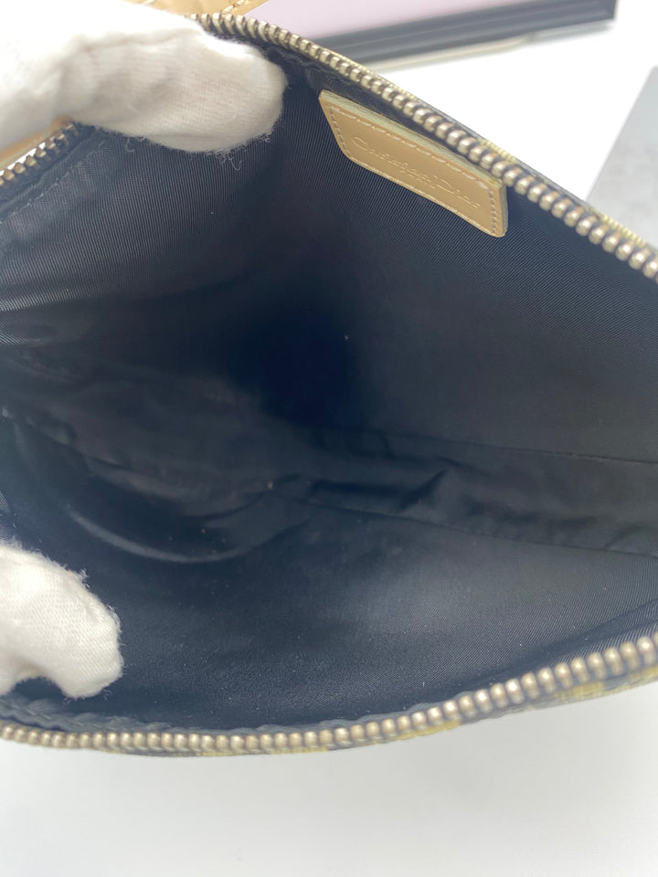 CHRISTIAN DIOR TROTTER SADDLE BAG PVC