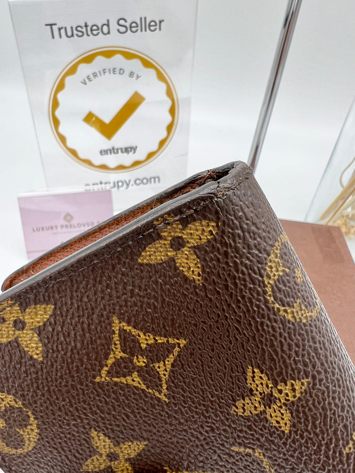 LOUIS VUITTON KISSLOCK WALLET MONOGRAM