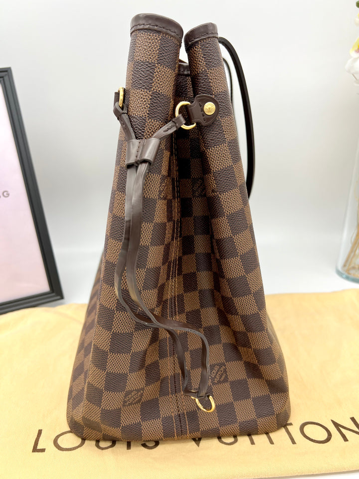 LOUIS VUITTON NEVERFULL GM DAMIER EBENE