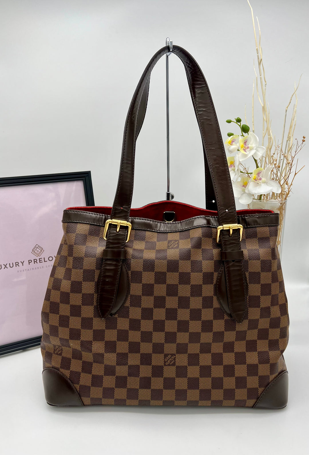 LOUIS VUITTON HAMPSTEAD MM DAMIER EBENE