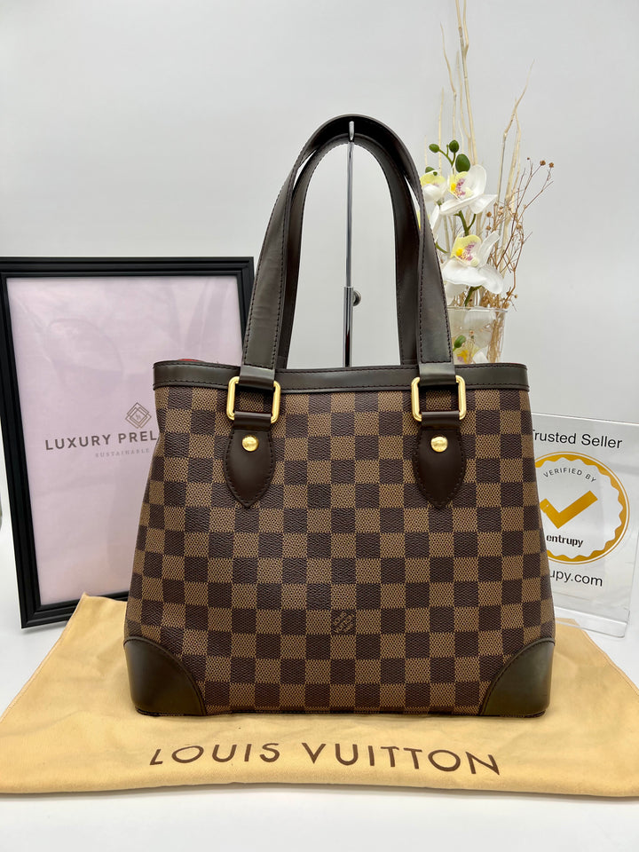 LOUIS VUITTON HAMPSTEAD PM DAMIER EBENE