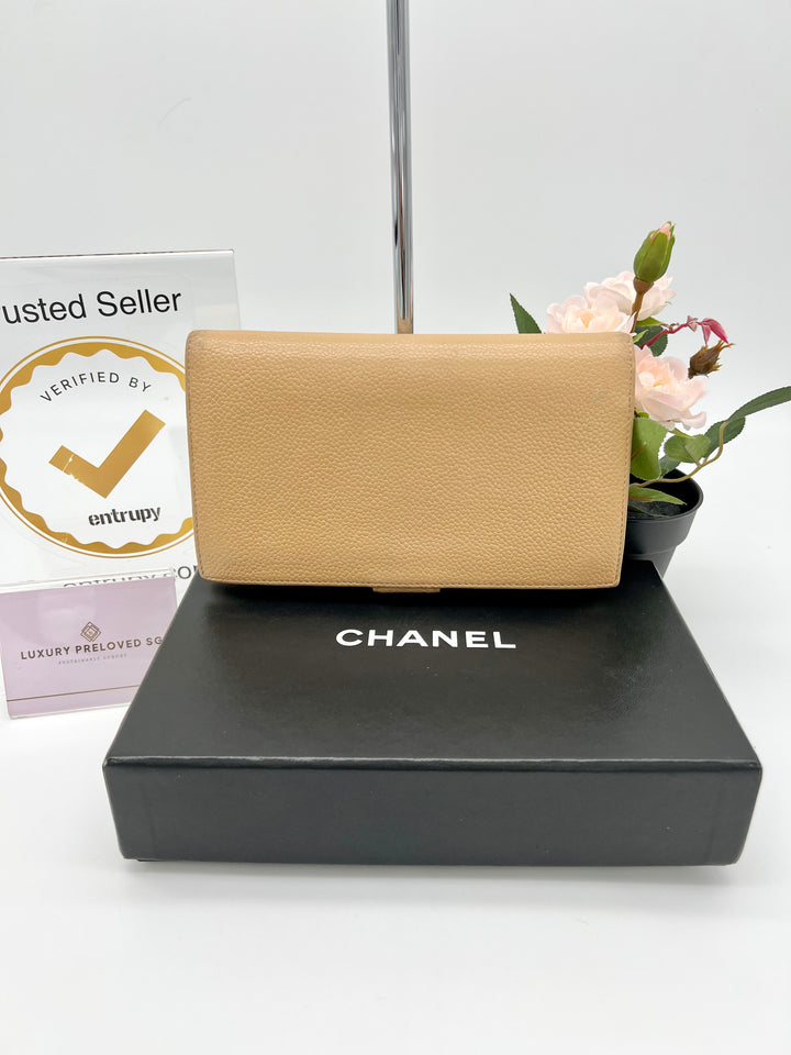 CHANEL CAVIAR TIMELESS WALLET