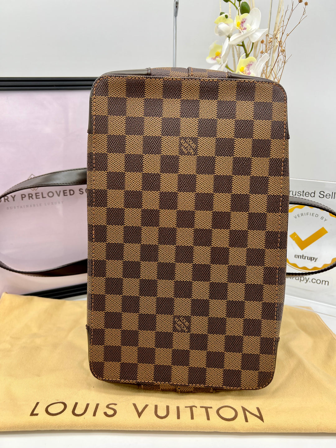 LOUIS VUITTON HAMPSTEAD PM DAMIER EBENE