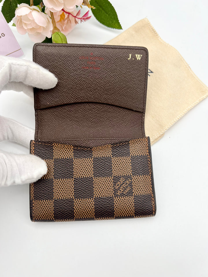 LOUIS VUITTON MONOGRAM DAMIER CARD CASE