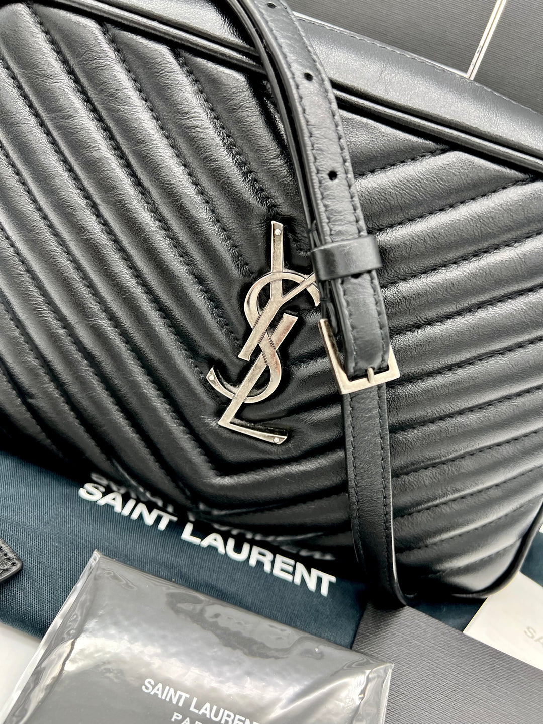 YVES SAINT LAURENT LOU CAMERA BAG MONOGRAM