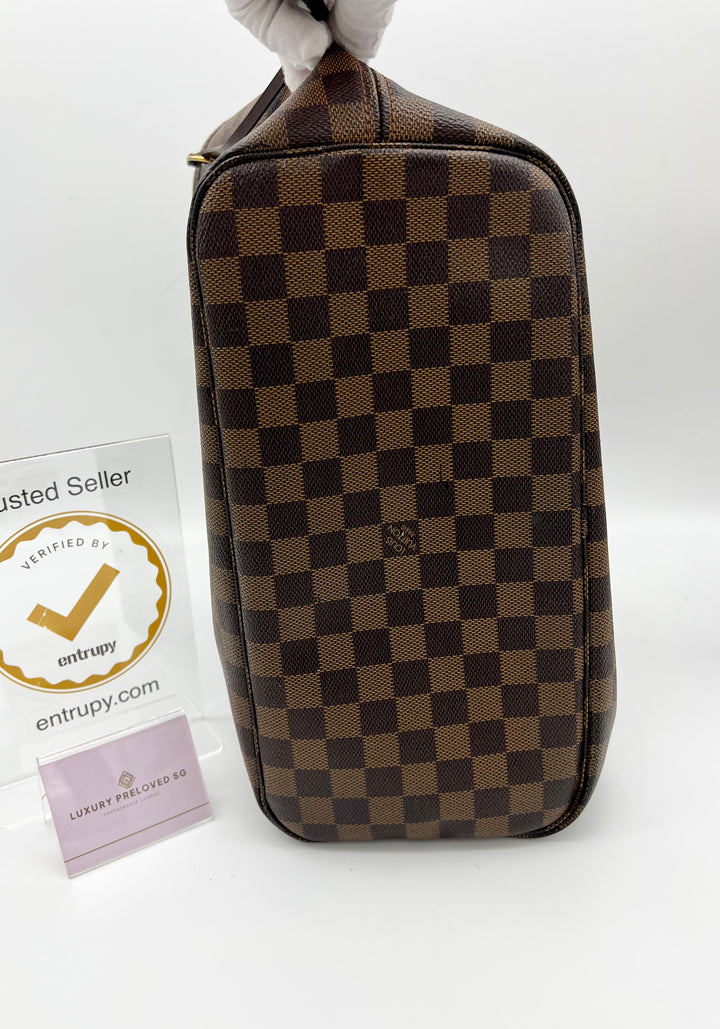 LOUIS VUITTON NEVERFULL MM DAMIER EBENE