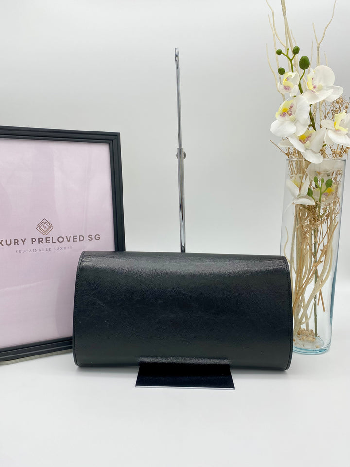 YVES SAINT LAURENT PATENT CLUTCH