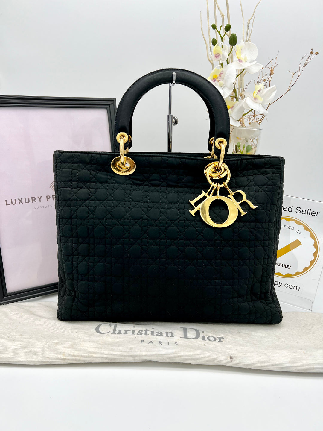 Preloved lady dior discount bags