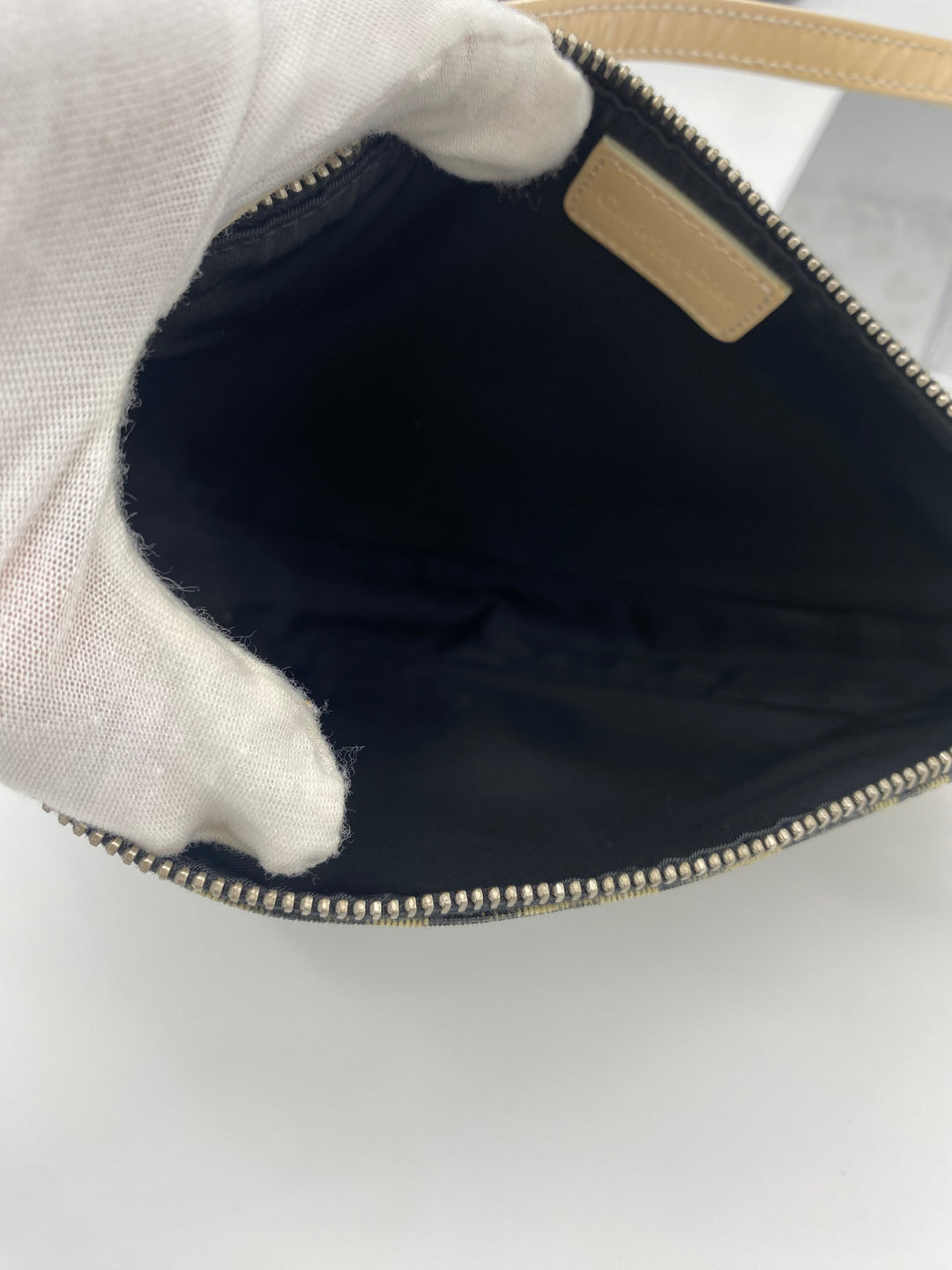 CHRISTIAN DIOR TROTTER SADDLE BAG PVC