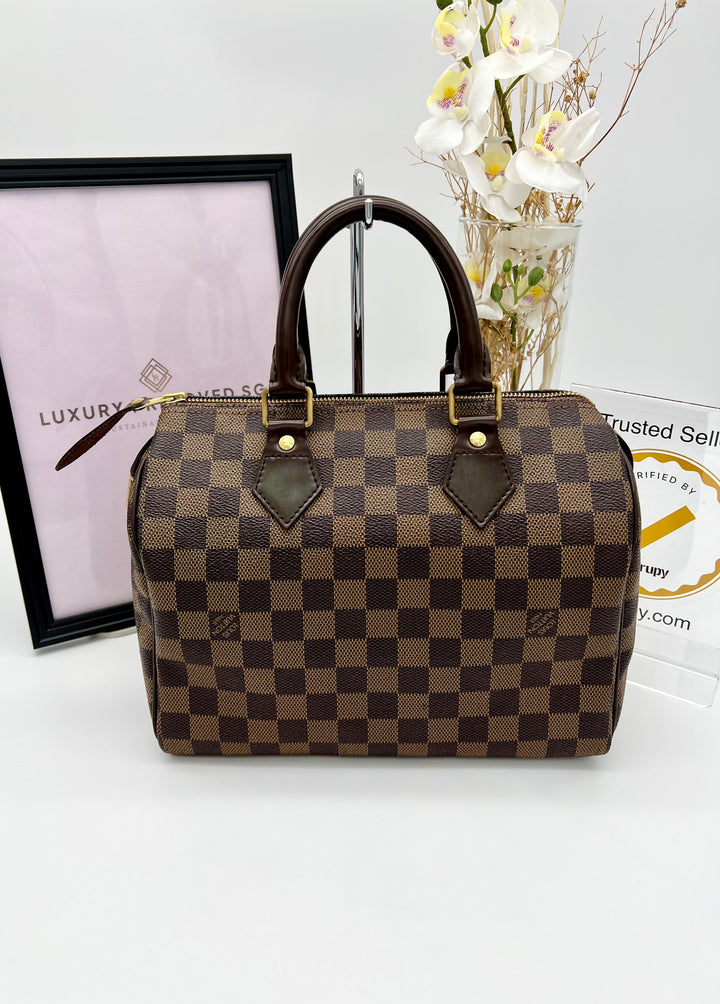 LOUIS VUITTON SPEEDY 25 DAMIER