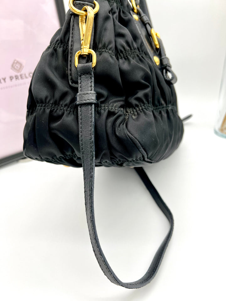 PRADA NAPPA NYLON 2 WAY BAG