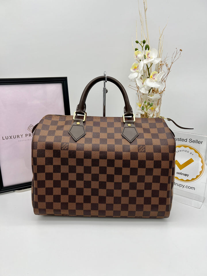 LOUIS VUITTON SPEEDY 30 DAMIER EBENE