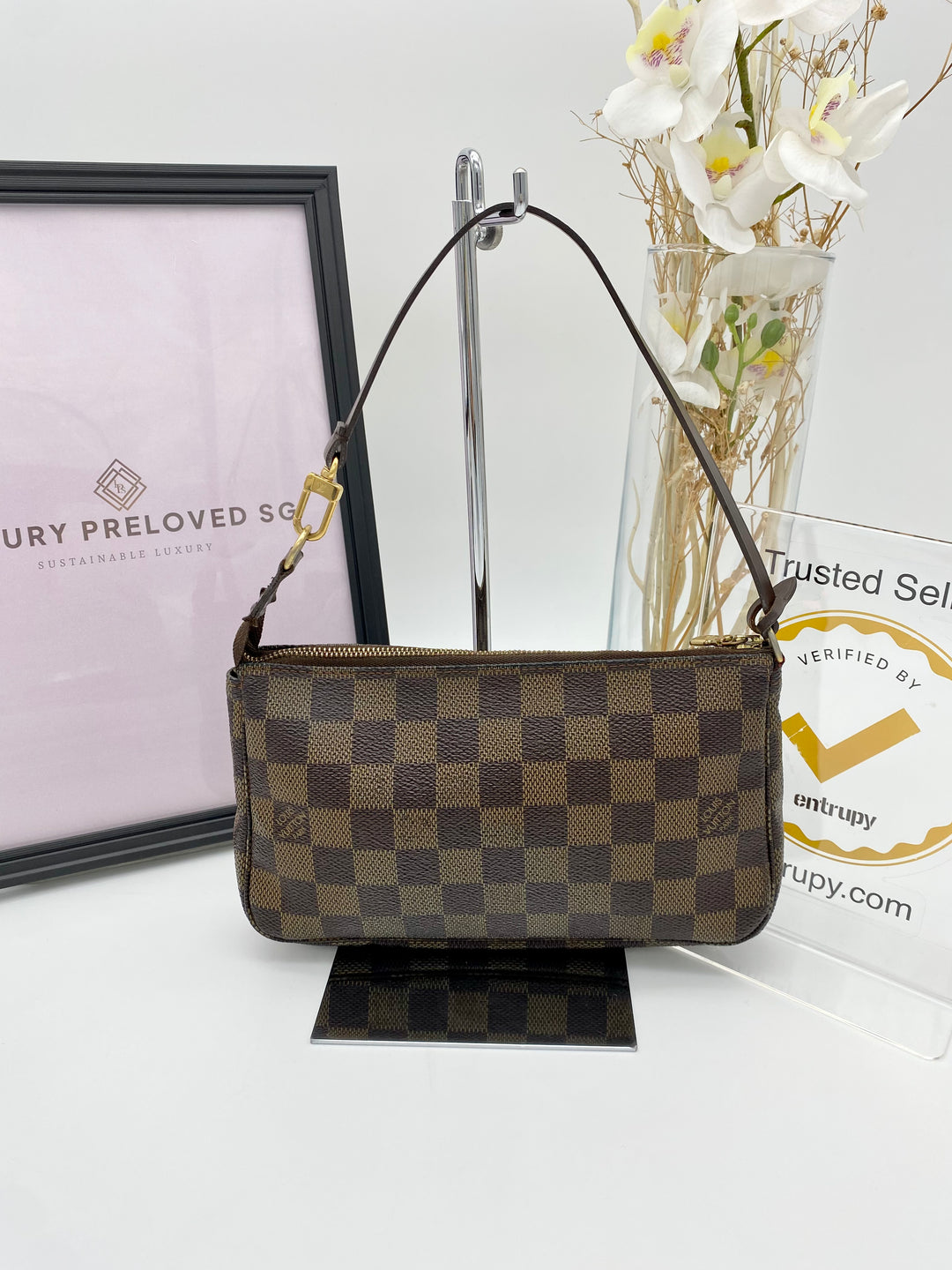 LOUIS VUITTON POCHETTE ACCESSORIES DAMIER