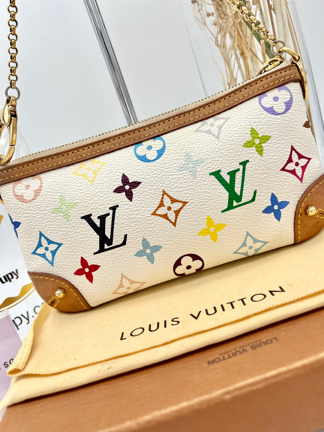 LOUIS VUITTON MILLA  POCHETTE MONOGRAM MM