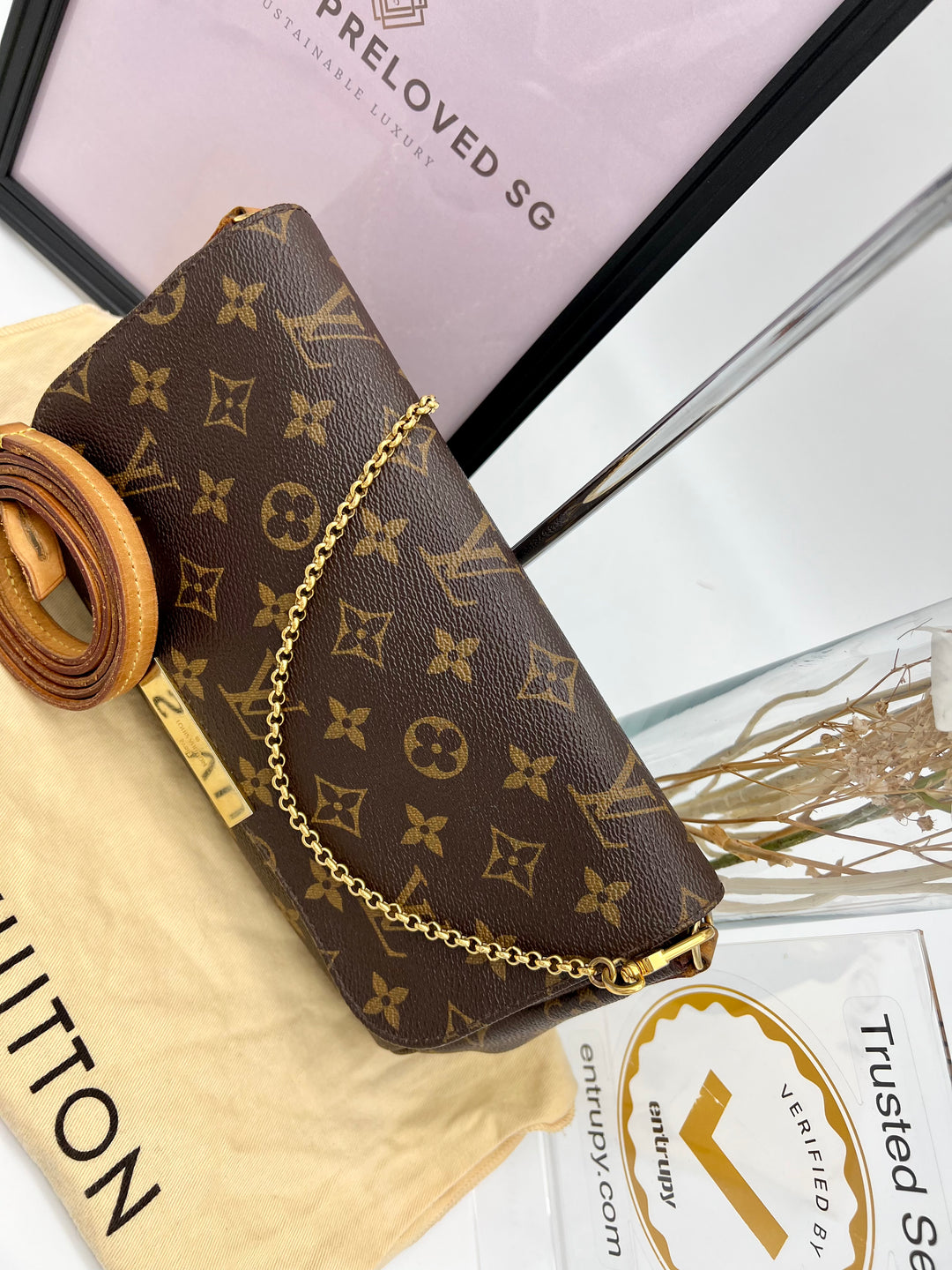 LOUIS VUITTON FAVOURITE MM MONOGRAM