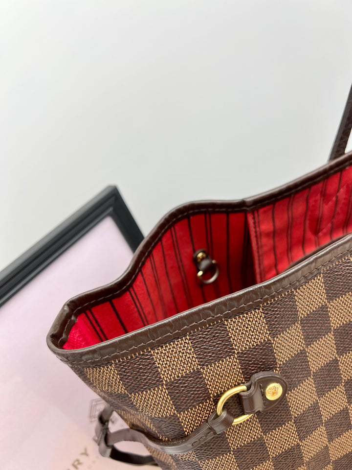 LOUIS VUITTON NEVERFULL GM DAMIER EBENE