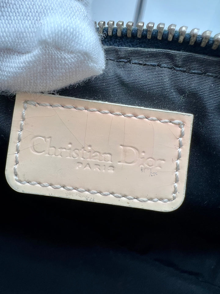 CHRISTIAN DIOR TROTTER SADDLE BAG PVC VINTAGE