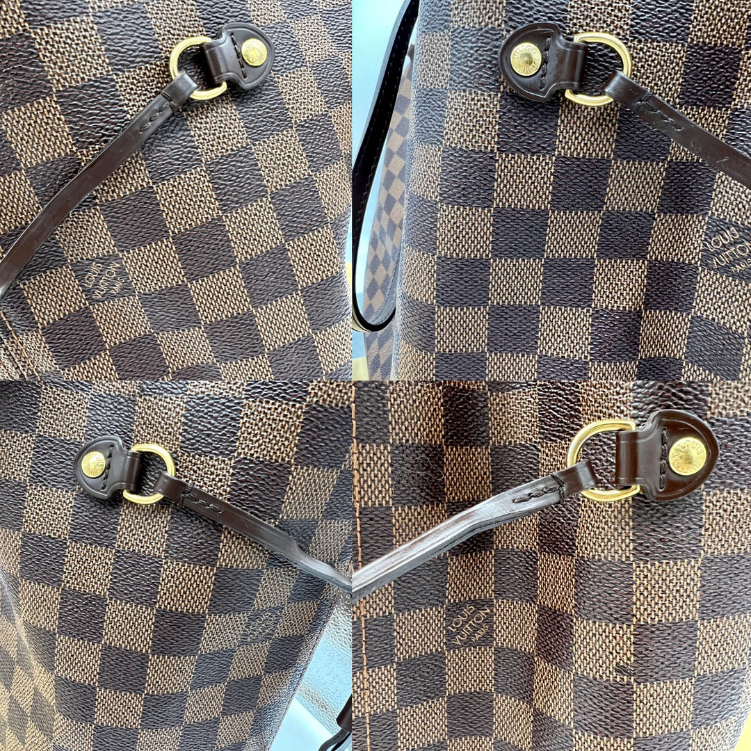 LOUIS VUITTON NEVERFULL GM DAMIER EBENE