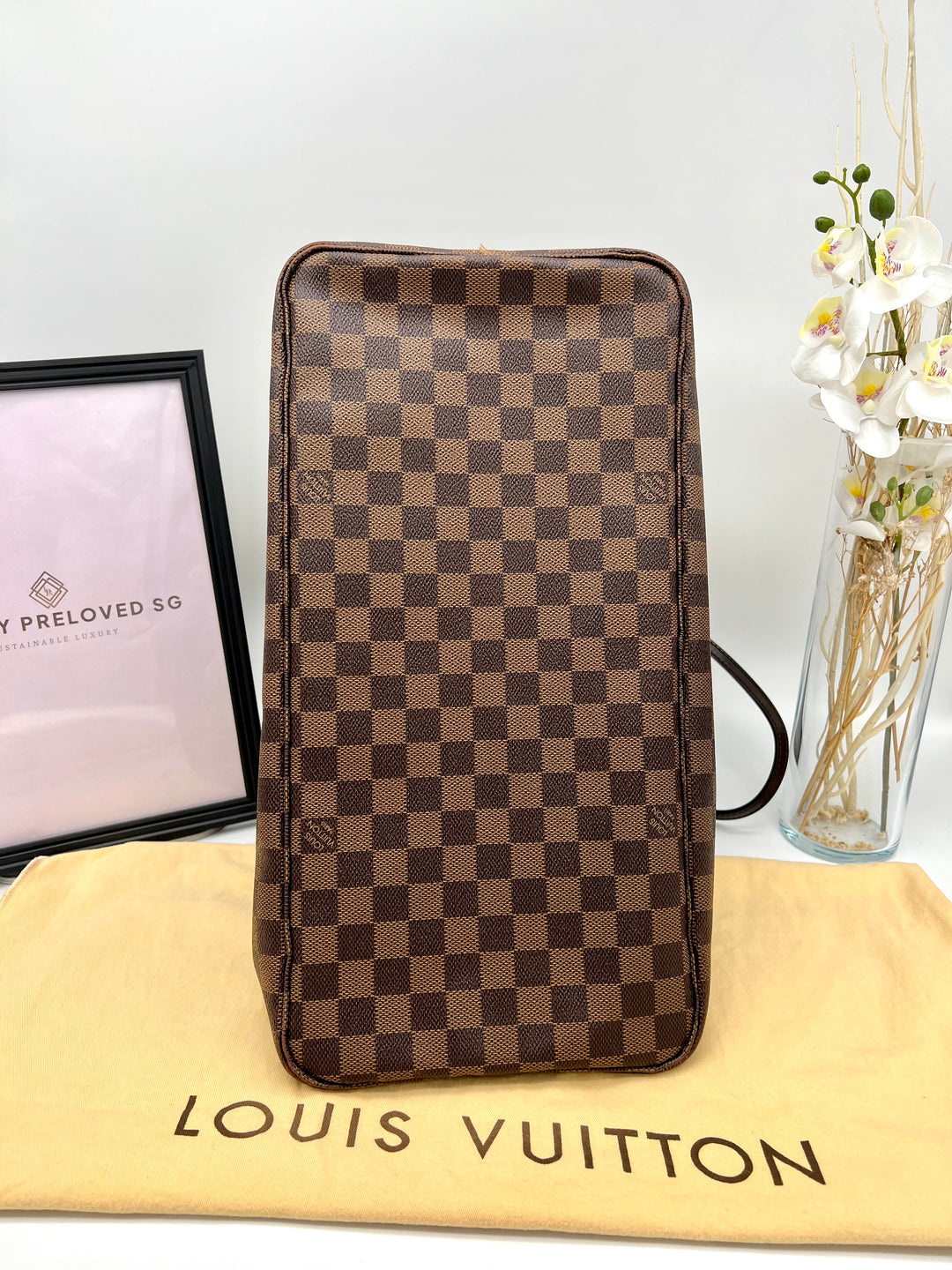 LOUIS VUITTON NEVERFULL GM DAMIER EBENE