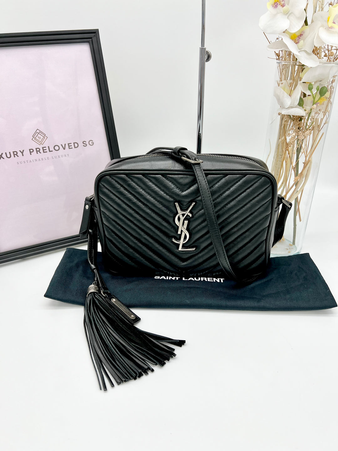 YVES SAINT LAURENT LOU CAMERA BAG MONOGRAM