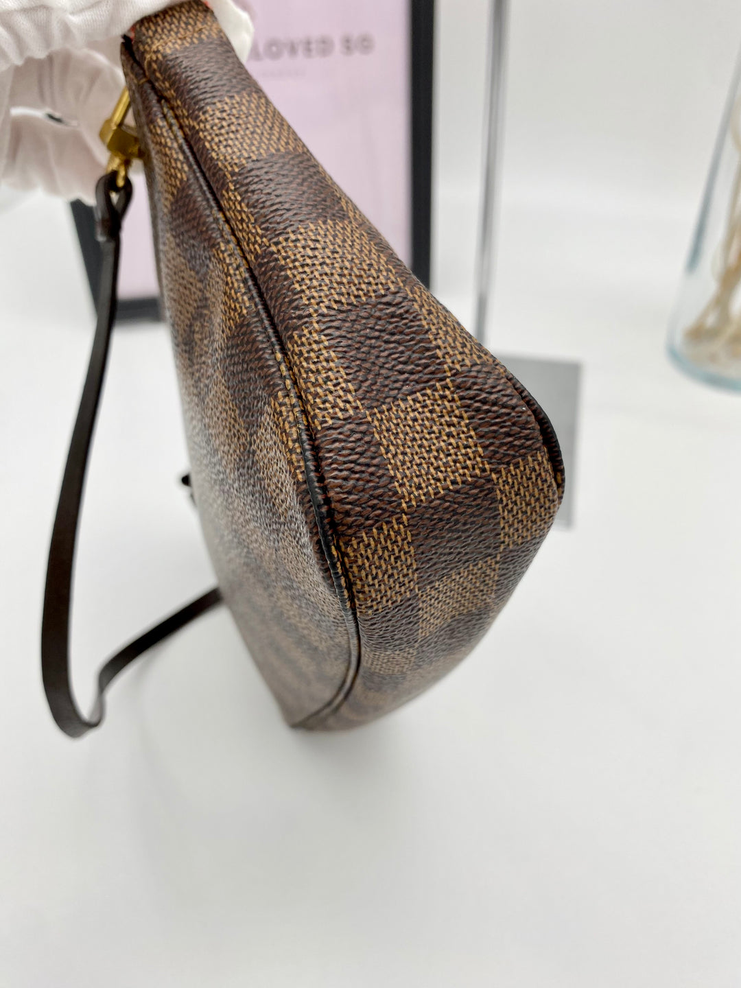 LOUIS VUITTON POCHETTE ACCESSOIRES DAMIER EBENE