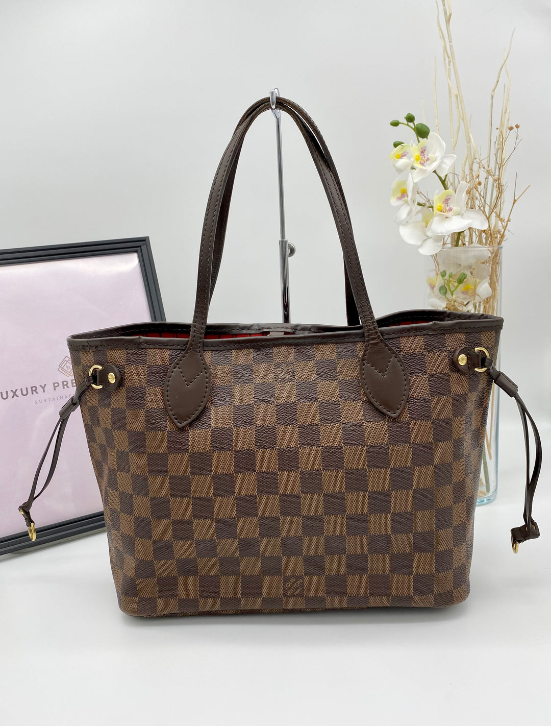 LOUIS VUITTON NEVERFULL PM DAMIER EBENE