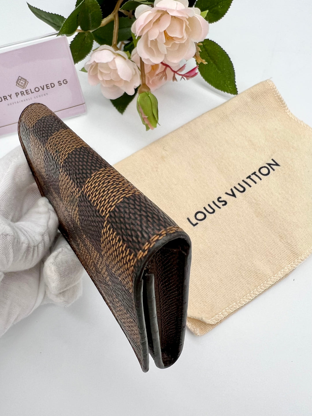 LOUIS VUITTON MONOGRAM DAMIER CARD CASE