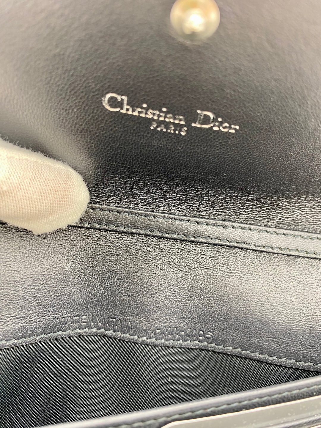 CHRISTIAN DIOR WALLET ON CHAIN