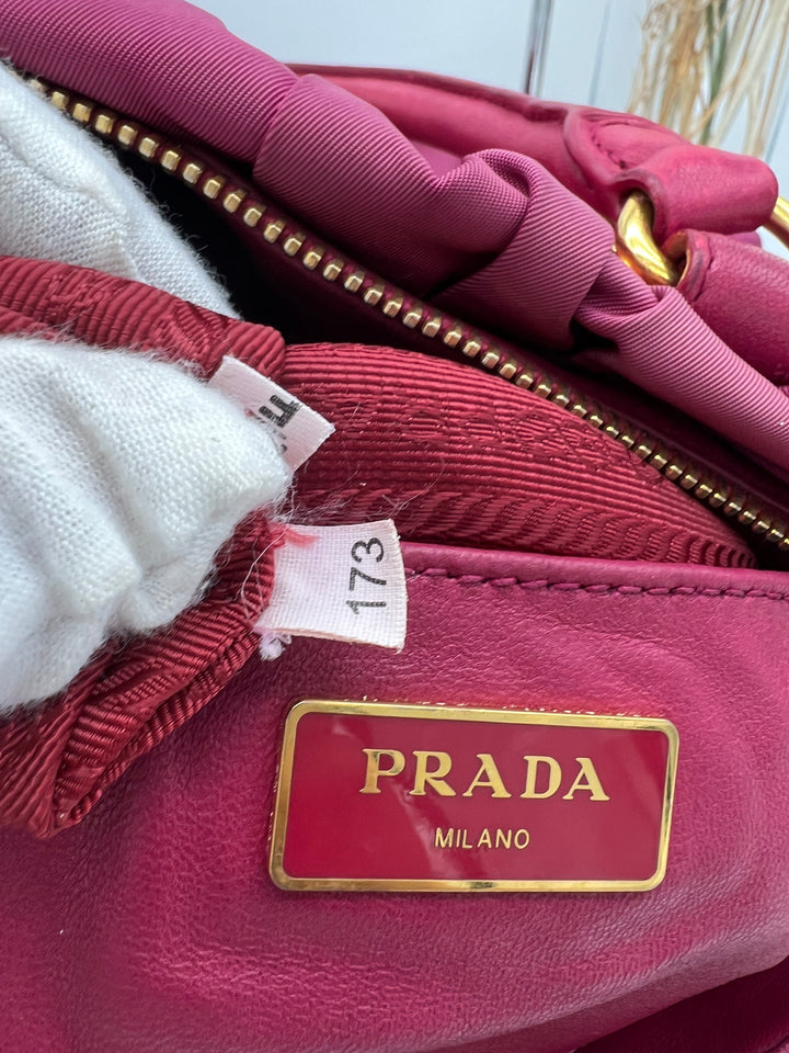 PRADA GAUFRE NYLON PINK