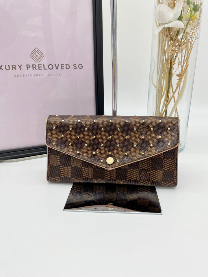 LOUIS VUITTON SARAH STUDDED SPECIAL EDITION WALLET